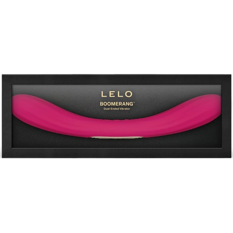 LELO - BOOMERANG VIBRATORE A DOPPIA ENDA CERISE